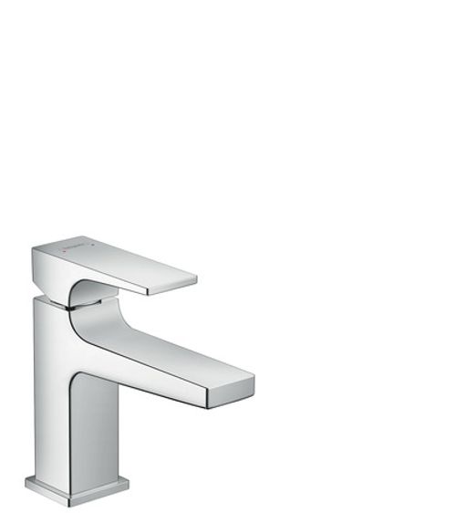 Hansgrohe-HG-Waschtischmischer-100-Metropol-chrom-kurzer-Auslauf-mit-Push-Open-Ablaufgarn-32500000 gallery number 1